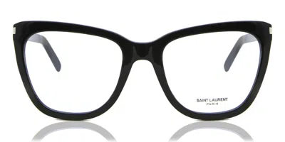 Saint Laurent Sl 548 Slim Opt Women's Glasses, Black, Size 55