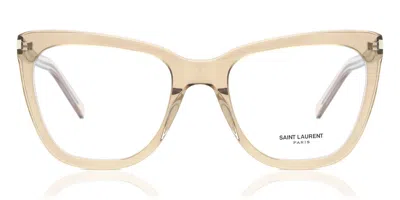 Saint Laurent Sl 548 Slim Opt Women's Glasses, Brown, Size 55