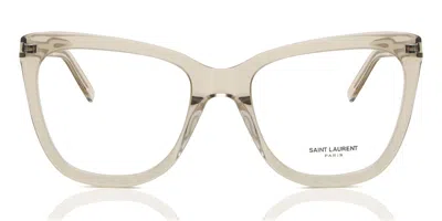 Saint Laurent Sl 548 Slim Opt Women's Glasses, Brown, Size 55