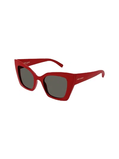 Saint Laurent Sl 552 - Red Sunglasses