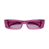Saint Laurent Sl 553 Sunglasses In Pink Pink Violet