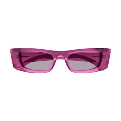 Saint Laurent Sl 553 Sunglasses In Pink Pink Violet