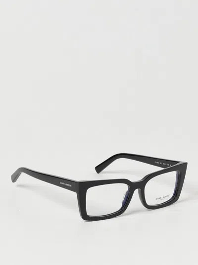 Saint Laurent Sl 554 Acetate Eyeglasses In Black