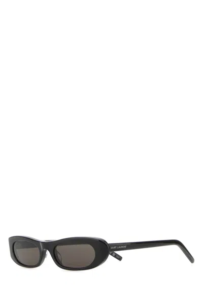 Saint Laurent Black Acetate Sl 557 Shade Sunglasses