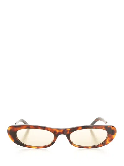 Saint Laurent Sl 557 Glasses Brown