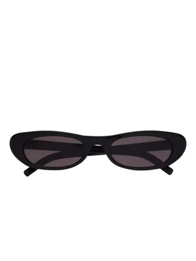 Saint Laurent Sl 557 Shade Sunglasses In Black