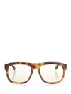 Saint Laurent Sl 558 Aviator Sun Glasses Brown In Brown