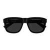 Saint Laurent Eyewear Square Frame Sunglasses In Black