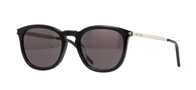 Pre-owned Saint Laurent Sl 564 Black/grey (001) Sunglasses In Gray