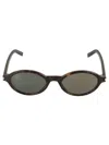 Saint Laurent Sl 571 Sunglasses In Brown
