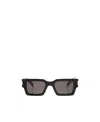 Saint Laurent Sl 572 Logo Sunglasses In Gray