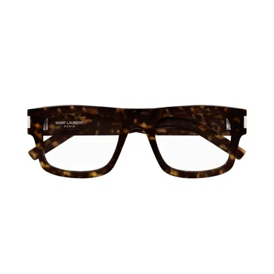 Saint Laurent Sl 574 002 Glasses In Brown