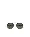 Saint Laurent Sl 575 Round-frame Sunglasses In Black