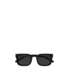 Saint Laurent Sl 581 Square-frame Sunglasses In Black