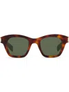 Saint Laurent Sl 592 Cat-eye Sunglasses In Braun