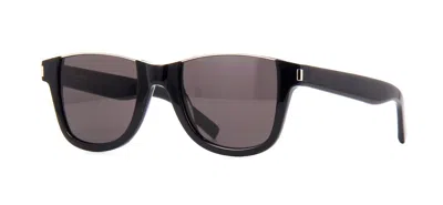Pre-owned Saint Laurent Sl 592 Ivory/brown (004) Sunglasses