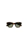 Saint Laurent Sl 592 Square-frame Sunglasses In Black