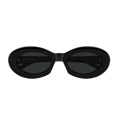 SAINT LAURENT SAINT LAURENT SL 594 LINEA SL LOGO 008 BLACK SUNGLASSES
