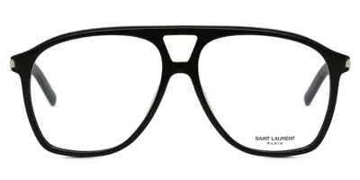 Saint Laurent Sl 596 Dune Opt Women's Glasses, Black, Size 58
