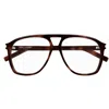 Saint Laurent Sl 596 Dune Opt003 Havana Havana Transpa In Brown