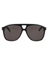 Saint Laurent Sl 596 Dune Sunglasses In Black