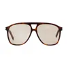 Saint Laurent Havana Havana Brown Acetate Sunglasses In Brown
