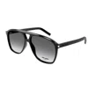 Saint Laurent Sl 596 Dune 006 Navigator Sunglasses In Black