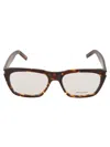 Saint Laurent Sl 598 Opt Frame In 002 Havana Havana Transpa