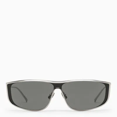 Saint Laurent Sl 605 Luna Silver Sunglasses Women In Gray
