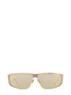 Saint Laurent Sl 605 Luna Sunglasses In Brown