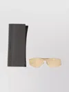 Saint Laurent Sl 605 Moon Slim Arm Sunglasses In Gold