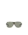 Saint Laurent Sl 609 Pilot-frame Sunglasses In Nude
