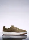 Saint Laurent Sneakers Sl/61 In Gabardine Verde Militare Uomo In Green