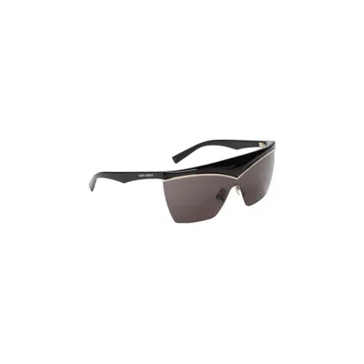 Saint Laurent Sl 614 Mask Black Acetate Sunglasses