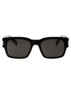 Saint Laurent Black Sl 617 Sunglasses In Black