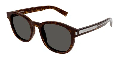 Saint Laurent Sl 620 002 Men's Sunglasses Tortoiseshell Size 52 In Brown