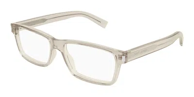 Saint Laurent Sl 622 013 Occhiali Da Vista Gialli Per Uomo (solo Montatura) In Neutral