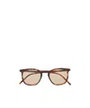 Saint Laurent Sl 818 Tortoiseshell Sunglasses In Burgundy