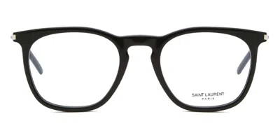 Saint Laurent Sl 623 Opt Asian Fit 001 Men's Glasses Black Size 49 - Free Lenses - Blue Light Block Available