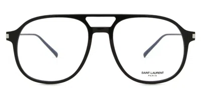 Saint Laurent Sl 626 Men's Glasses, Black, Size 55