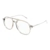 Saint Laurent Sl 626003 Beige Silver Transpar In Gray