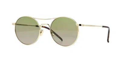 Pre-owned Saint Laurent Sl 628 Havana/grey Green (003) Sunglasses