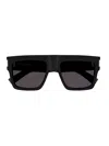 Saint Laurent Sl 628 Square-frame Sunglasses In Black