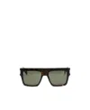 Saint Laurent Sl 629 Square-frame Sunglasses In Green
