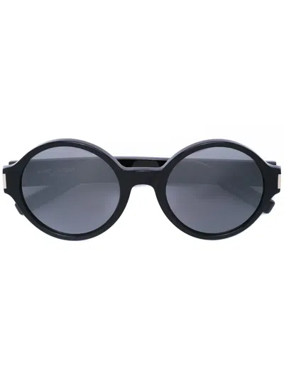 Saint Laurent 'sl 63' Sunglasses In Black
