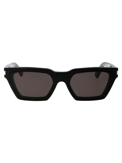 Saint Laurent Sl 633 Calista Sunglasses In 001 Black Black Black