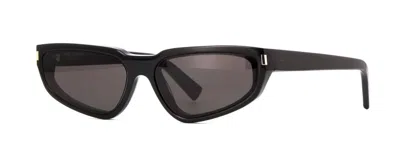 Pre-owned Saint Laurent Sl 634 Nova Black/grey (001) Sunglasses In Gray