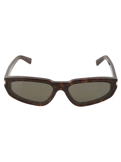 Saint Laurent Sl 634 Nova Sunglasses In Grey