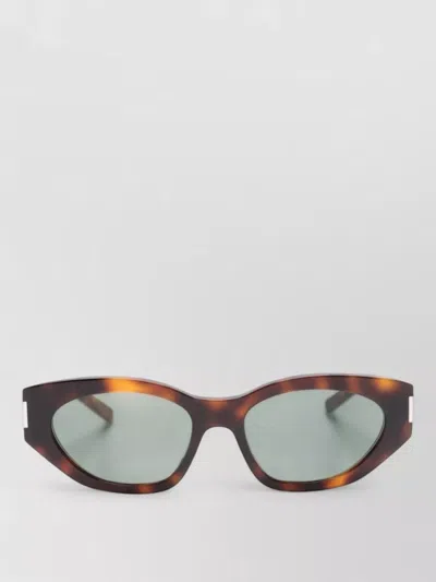Saint Laurent Sl 638 Cat Eye Acetate Sunglasses In Brown