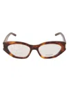Saint Laurent Sl 638 Opt Frame In 003 Havana Havana Transpa